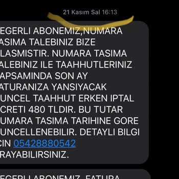 Telsim Borç Bilgisi Vermeden İcraya Vermiştir
