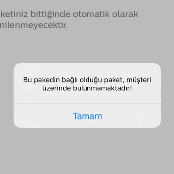 Türk Telekom Ek Paket Alamıyorum
