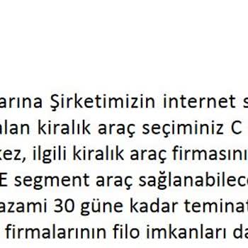 Türkiye Sigorta İkame Araç Sağlamadılar