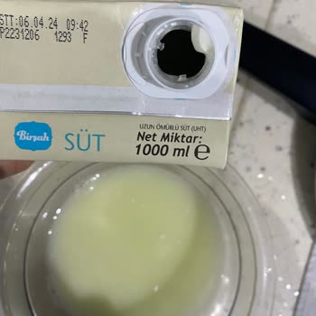 Birşah A101 Süt Paketinin Bozukluğu