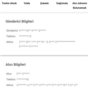 Scotty Kargom Adrese Gelmeden Gitti