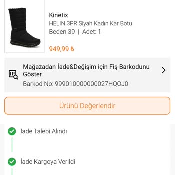 FLO Ayakkabı FLO Para İadesi