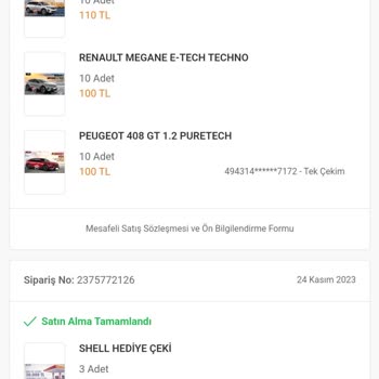 Trendyol Şanslı Çekiliş Kapatılması