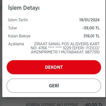 Ziraat Bankası İzinsiz Para Çekme