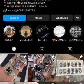 Ropesaat (Instagram) Sosyal Medya Saat Satışları