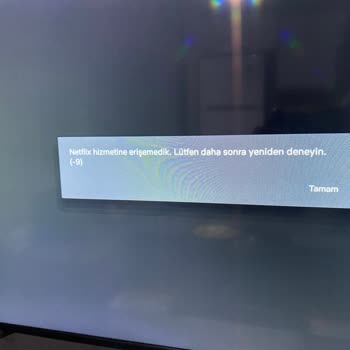 Onvo Smart TV 109 Ekran Netflix Giremiyorum