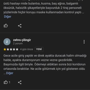 Sağlık Bakanlığı Yeni Yüzyıl Gaziosmanpaşa Hastanesi Şikayetleri Hakkında