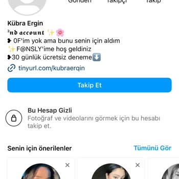 Adıma Açılan Sahte OnlyFans Hesabı Hakkında Şikayet
