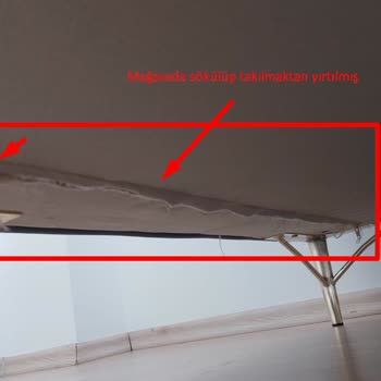 İstikbal Konya'daki Mobilya Mağazasında Teşhir Ürünü Problemi