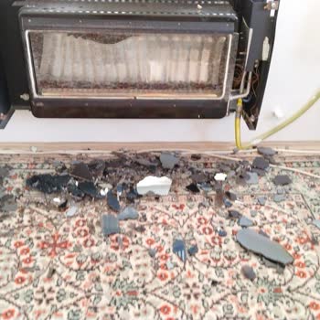 Hoşseven Isı Yalıtım Soba Camı Patladı