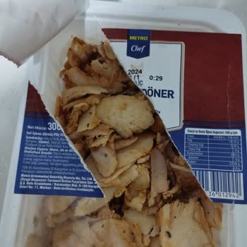 Metro Grossmarket Paketli Dönerin Beklenmedik Koku Sorunu