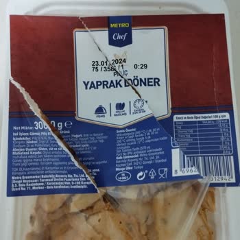 Metro Grossmarket Paketli Dönerin Beklenmedik Koku Sorunu