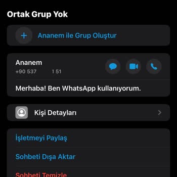 WhatsApp Anneanneme Ait Telefon Numarasına WhatsApp İşetme Hesabı Açılmış