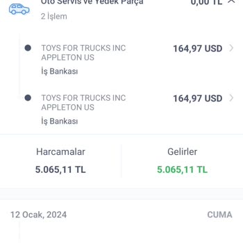 Kartımdan Bilgim Dışında Alışveriş İş Bankası