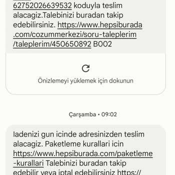 Hepsijet Kargo İadeleri Teslim Almıyor