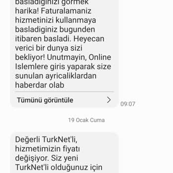 TurkNet 1. Haftada Pişmanlık