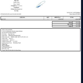 Blu TV Üyelik İptali Ve Ücret İadesi İstiyorum!