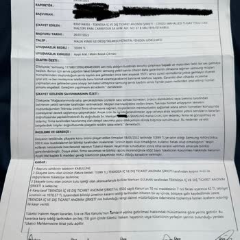 Teknosa THH Kararı Ve İcra Kararını Yerine Getirmiyor