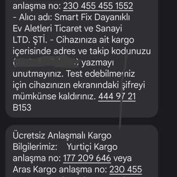 Smart Fix Dayanıklı Ev Aletleri Ticaret Ve Sanayi Limited Şirket