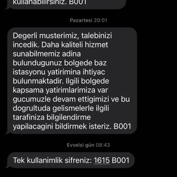Türk Telekom Çekmeyen Hatta Baz Yok Deyip Sorun Yok Diyor