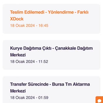Hepsijet Çanakkale Şubesinin Sorumsuzluğu