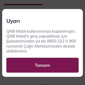 QNB Finansbank Kullanıma Kapatılmıştır Ne Demek Ya Ne Saçma İş
