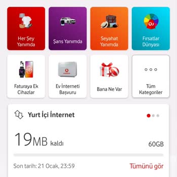 Vodafone Paket Aşımı Yapma