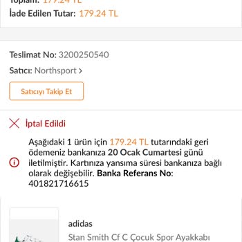 Trendyol Sorgusuz Sualsiz Haberim Olmadan Siparişimi İptal Etti