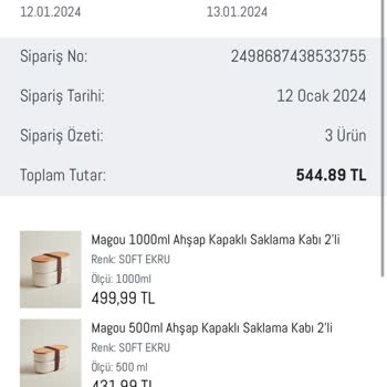 Madame Coco Ürünüm Kırık Geldi