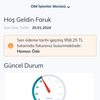 Türk Telekom Taahhüt Süresi Bitişi Bilgilendirmeme
