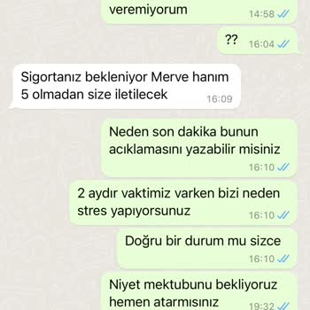 Gocmenvizesi.com Hizmet Sonrası Hayal Kırıklığı Yaşadım