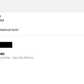 Sephora'dan Tom Ford Parfüm Üretim Tarihi Sorunu