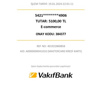 İnovapin Kartımdan İzinsiz Çekilen 5100 TL!