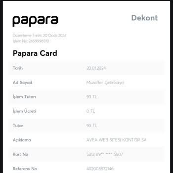 Bimcell 10gb 93 TL Yüklenmedi