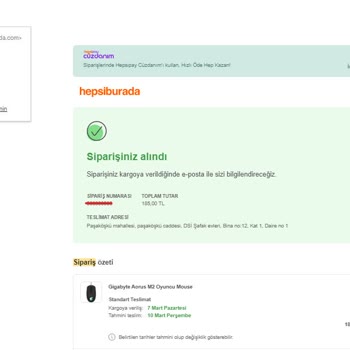 Hepsiburada Siparişlerim Kayboldu. Hiçbir Şekilde Destek Yok!