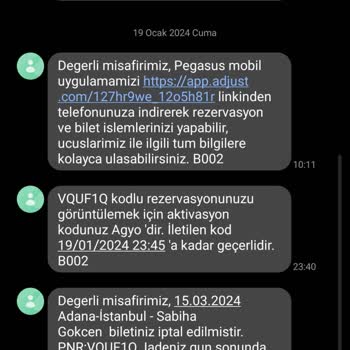 Pegasus Kesinti Bedelinin Belirtilmemesinden Kaynaklı Mağduriyet