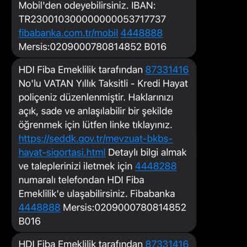 Fibabanka Zorunlu Hayat Sigortası İptali