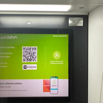 Garanti BBVA Garanti ATM Paraya El Koyması