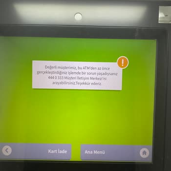 Garanti BBVA Garanti ATM Paraya El Koyması