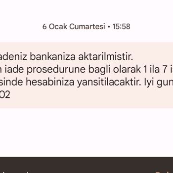 Obilet Bilet İptal Etme Şikayeti