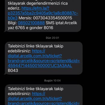 Arçelik Servis Randevu Verip Randevu Sisteme Girmiyor Ve Gelmiyorlar!