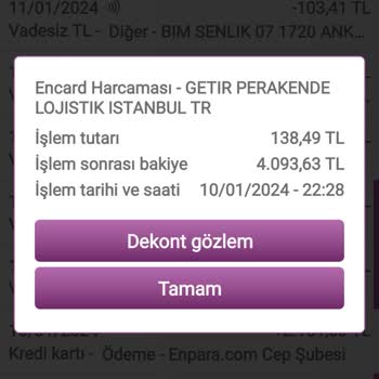 GetirÇarşı Getir Ücret İadesi Yapmadı
