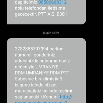 PTT Çalışan R*z*l*ti Belbim Dönüşü Bekliyorum