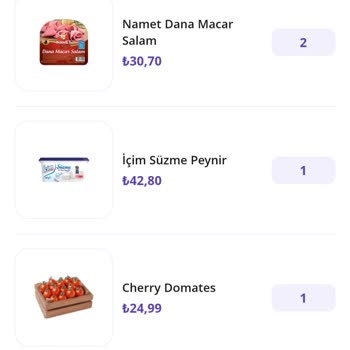 Getir Gaziantep Şahinbey Son Kullanma Tarihi Geçmiş Veya Yakın Ürünler