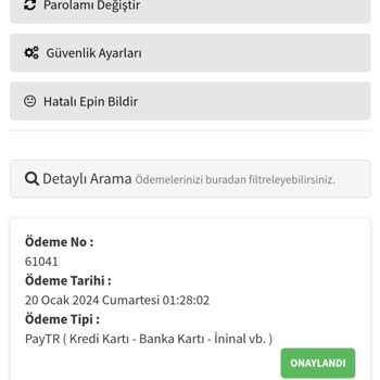 Goepin Ürün Teslim Edilmedi