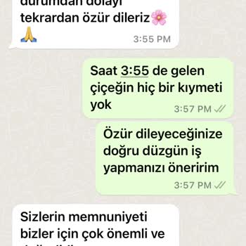 Lilyana Flowers Kurye Kaza Geçirdi Yalanı