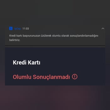 İş Bankası Kredi Kartı Başvuru Durumu