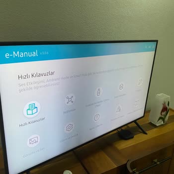 Samsung Smart TV Dikey Ekran Kararması