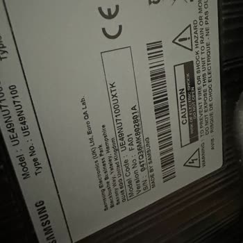 Samsung Smart TV Dikey Ekran Kararması