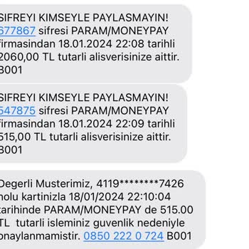 VakıfBank Harcama İtiraz Dilekçesi Yapılan Yanlış Ödeme